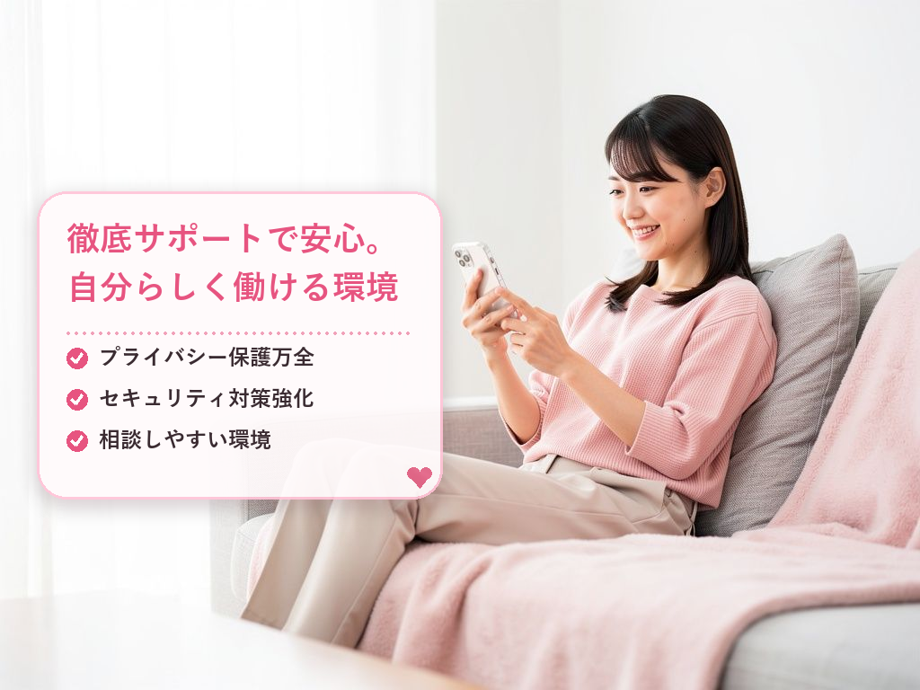 安心して働ける環境を整えています