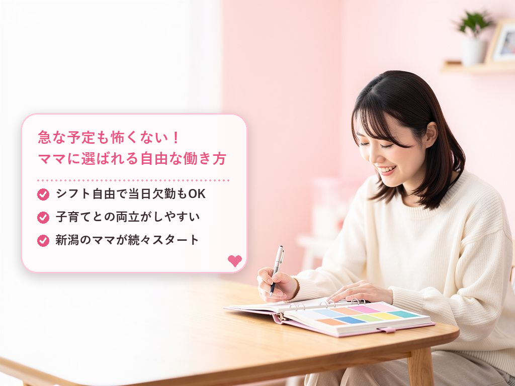 シングルマザーのチャットレディが新潟で注目される3つの理由