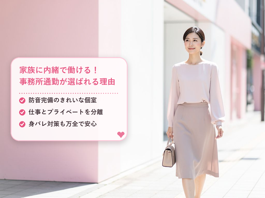 事務所への通勤スタイルが選ばれる大きなメリット