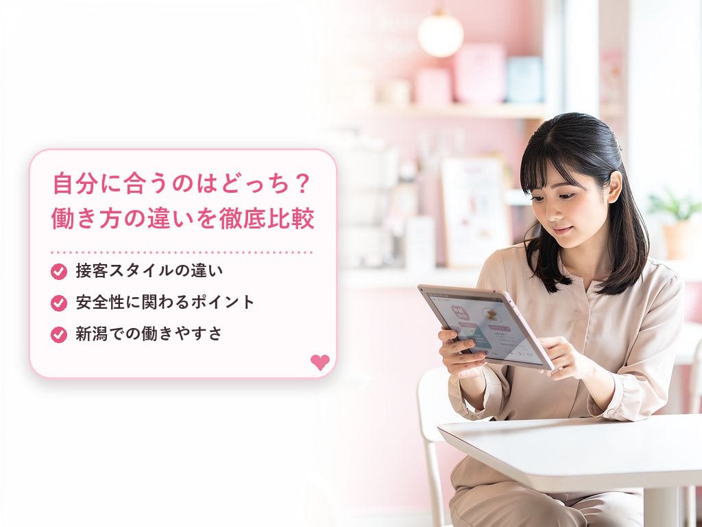 チャットレディと水商売の比較とは?まず知っておきたい基本